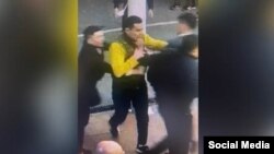 Скриншот с камер видеонаблюдения.