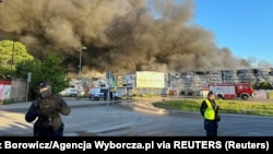 Marywilska 44 соода борборундагы өрт. Варшава, 12-май 2024-жыл