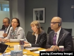 Делегация Всемирного банка во главе с Антонеллой Бассани.