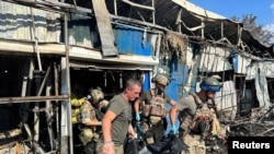 6 вересня близько 14:00 війська РФ обстріляли Костянтинівку на Донеччині, поціливши по одному з ринків у середмісті