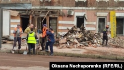 Наслідки російського ракетного удару по Харкову. Харків, 6 жовтня 2023 року, фото ілюстративне