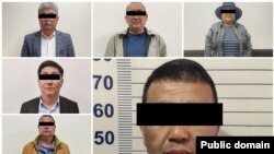 Сокулук жана Аламүдүн районунда жер сатуу ишине байланыштуу кармалгандар. Коллаж.