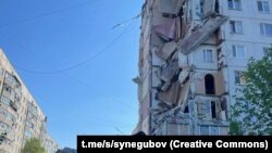 Під час обстрілу була пошкоджена 9-поверхівка