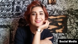 Iranska karikaturistkinja Atena Farghadani, april 2024.