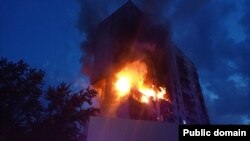 Eksplozija u zgradi u Ukrajini. Kijev 22. juna 2023. godine