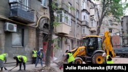 Місце ракетного удару по Дніпру. Під завалами 5-поверхового будинку загинуло троє людей, Дніпро, Україна, 20 квітня 2024. Фото ілюстративне