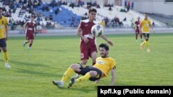 “Алай” жана “ОшМУ-Алдиер” командаларынын беттеши, Ош шаарындагы Акматбек Сүйүнбаев атындагы стадион. 2-апрель, 2023-жыл.