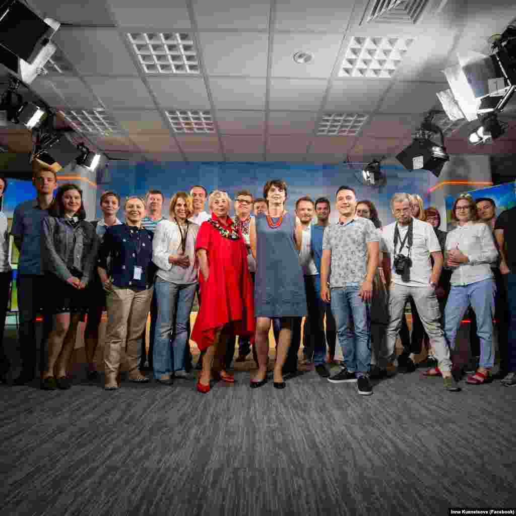 Частина київської команди Радіо Свобода, 2020 рік