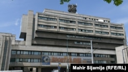 Zgrada Javnog servisa Bosne i Hercegovine, Sarajevo, 28. maj 2024. 