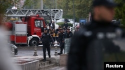 Түркия, Анкара. Жардыруу болгон жер.