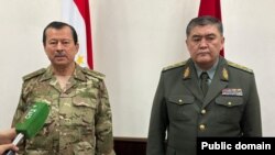 Камчыбек Ташиев и Саймумин Ятимов. 