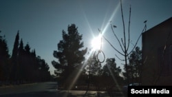 اعتراض نمادین دانشجویان در ایران به اعدام