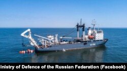 Руският военен кораб СС-70 по време на учения в Балтийско море през юни 2020 г. Снимката е илюстративна.