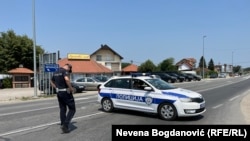 Zatvoren magistralni put u blizini mesta ubistva policajca, Loznica, Srbija, 18. jul 2024.