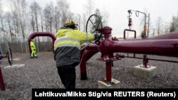 Kompresorska stanica gasovoda Balticconnector u finskom gradu Inkoo, 5. novembar 2019.