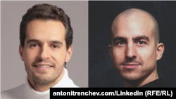 Собствениците на Нексо Антони Тренчев и Коста Кънчев. Колаж.