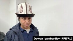 Акын Аскат Жетиген в суде. 20 марта 2024 года.