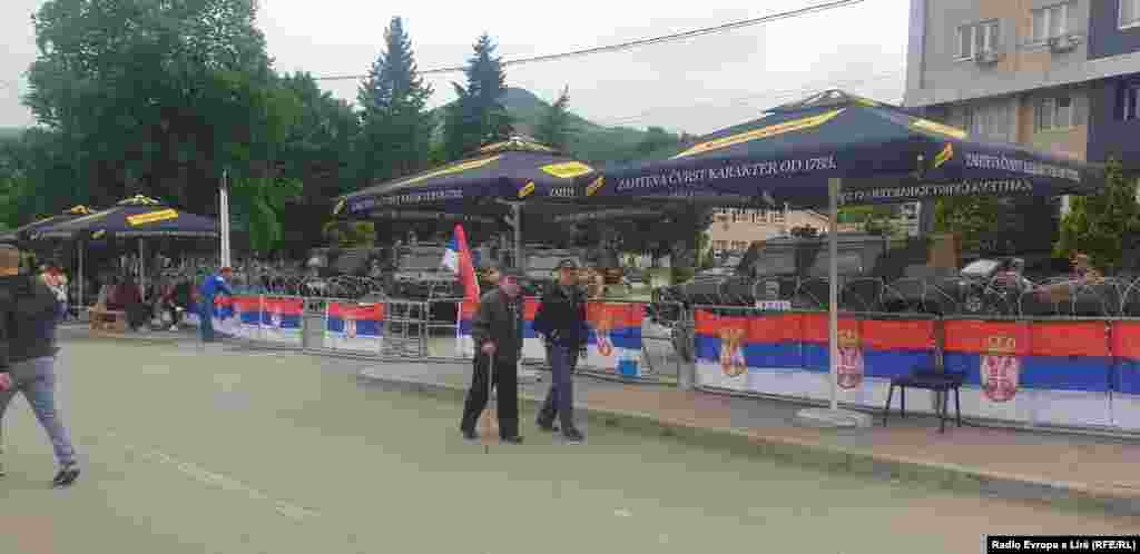 Protesti u Leposaviću, 5. jun