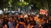 Protesti u Tbilisiju zbog zakona "o stranom agentu" 3. maj 2024.