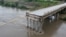 The bridge connecting the villages between Kraljevo and Čačak collapsed after heavy rains and floods in Serbia.