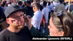 Okupljeni su tražili uvođenje sankcija Izraelu