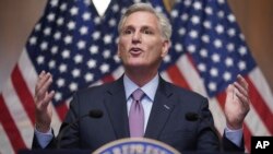 Бившият председател на Камарата на представителите на САЩ Кевин Макарти