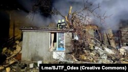 Последствия атаки дронов по Одессе 22 февраля 2024 года, фото иллюстративное 