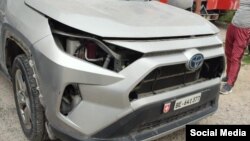 Камакка алынган автоунанын бири. Адвокат Алия Турумбекова берген сүрөт.