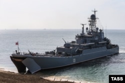 Imagine de arhivă cu nava Novocerkassk, în septembrie 2016.