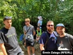 Učesnici Marša mira iz Nizozemske, 8. juli 2023.