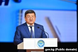 Акылбек Жапаров медиктер менен. 29-июнь, 2023-жыл.