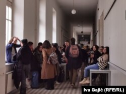 Blokada Arhitektonskog fakulteta, 28. februar.