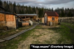 Napušteni centar za rekreaciju u selu Novovasiljevka koji je nekad bio popularan među ribarima.