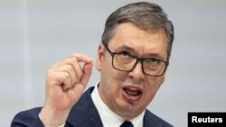 Aleksandar Vučić, Beograd, decembar 2023. 