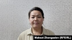 Баткен театрынын актрисасы - Элмира Мамбетова.