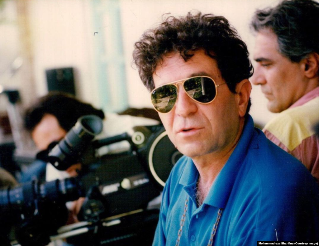 داریوش مهرجویی در پشت صحنه فیلم &laquo;درخت گلابی&laquo;