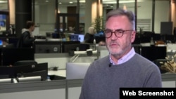 "Эркин Европа/Азаттык" радиосунун президенти Стивен Капус. Прага. 21-февраль, 2024-жыл