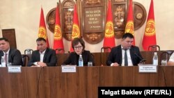 Акыйкатчы Жамила Жаманбаева Жалал-Абадда. 2023-жылдын 29-сентябры. 