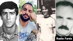 از راست: زین‌العابدین کاظمی، فروزان عبدی، نوید افکاری، مهشید (حسین) رزاقی