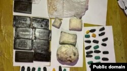 Уюшкан кылмыштуу топтон алынган маңзат. Июль, 2024-жыл. ИИМ тараткан сүрөт.