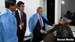 Пакистандын тышкы иштер министри Мохаммад Исхак Дар. 