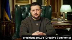 Predsjednik Ukrajine Volodimir Zelenski u Kijevu 21. februar 2023. 