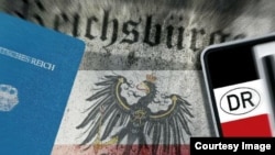 Coperta broșurii „Reichsbürger“ und „Selbstverwalter“, Köln, 2018