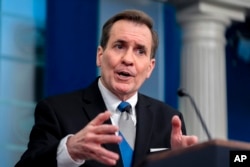 John Kirby a declarat că președintele Joe Biden lucrează la o soluție diplomatică pentru Orientul Mijlociu.