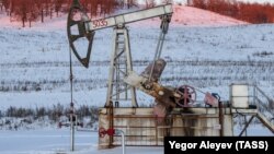 Орусиядагы мунай казган жер.