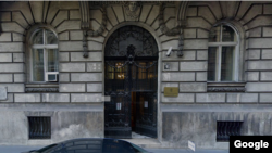 A Kulturális és Innovációs Minisztérium épülete a Google Maps 2019-es felvételén, akkor még az ITM táblájával