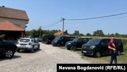 Policijska vozila u Lipničkom Šoru u Loznici, 18. jul 2024.