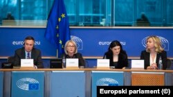 Borjana Krišto u obraćanju Vanjskopolitičkom odboru Evropskog parlamenta, 21. marta 2023.