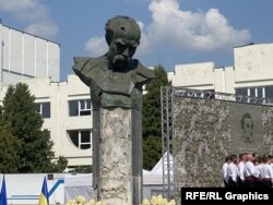 Під час вручення Шевченківської премії. Бородянка, 20 серпня 2023 року