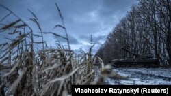 Українські військові поблизу Куп’янська на Харківщині, грудень 2023 року